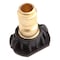 Forney Soap Nozzle, Black, 65 Degree x 4.0 mm 75150 - alternate 2